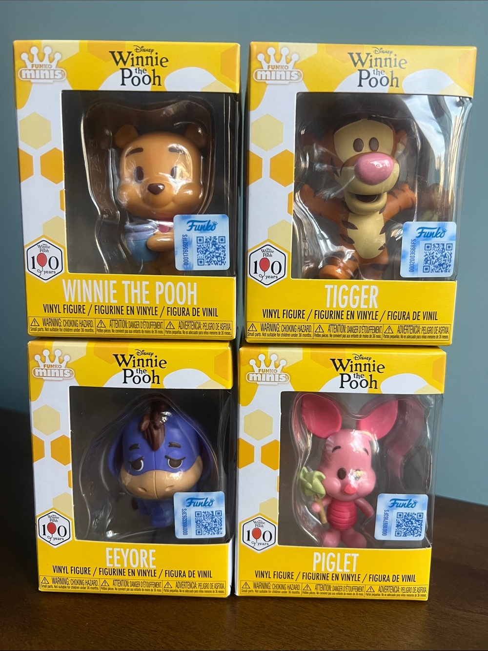 100 yrs. Funko Winnie the Pooh Minis Trio